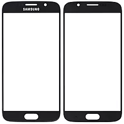 Корпусне скло дисплея Samsung Galaxy S6 G920F Black - фото Корпусне скло дисплея Samsung Galaxy S6 G920F Black