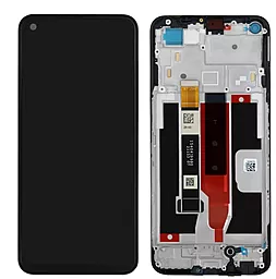 Дисплей Realme 8s 5G с тачскрином и рамкой, оригинал, Black - фото Дисплей Realme 8s 5G с тачскрином и рамкой, оригинал, Black