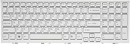 Клавиатура для ноутбука Sony VPC-EL series 148968761 белая