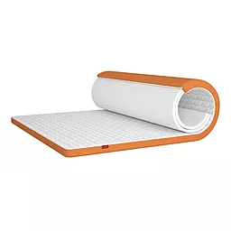Выравнивающий тонкий матрас на диван MatroLuxe Flip Orange на кровать 70x190 см. с эффектом памяти