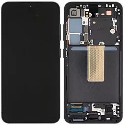 Дисплей Samsung Galaxy S23 S911 5G с тачскрином и рамкой, сервисный оригинал, Black - фото Дисплей Samsung Galaxy S23 S911 5G с тачскрином и рамкой, сервисный оригинал, Black