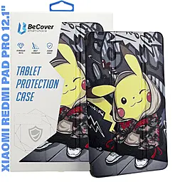 Чехол для планшета BeCover Smart Case для Xiaomi Redmi Pad Pro 12.1'' Pikachu (713009) - фото Чехол для планшета BeCover Smart Case для Xiaomi Redmi Pad Pro 12.1'' Pikachu (713009)