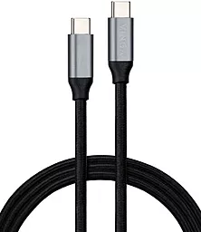 Мультимедийный кабель Vinga USB3.1 Type-C - Type-C 100w 5a 1.5м 10gbps PD data cable Black (VCPDCU3215) - фото Мультимедийный кабель Vinga USB3.1 Type-C - Type-C 100w 5a 1.5м 10gbps PD data cable Black (VCPDCU3215)