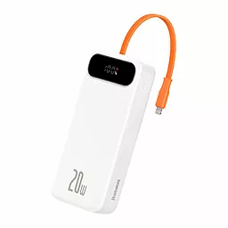 Повербанк Baseus Block Digital Display Fast Charge IP White 20000mAh (PPLK000002) White