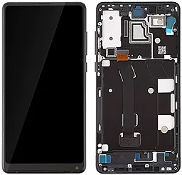 Дисплей Xiaomi Mi Mix 2S с тачскрином и рамкой, Black - фото Дисплей Xiaomi Mi Mix 2S с тачскрином и рамкой, Black
