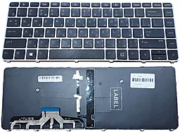 Клавиатура для ноутбука HP EliteBook 1040 G3 с подсветкой клавиш, черная