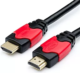 Видеокабель Atcom 4K V2.0 1M HDMI-HDMI M-M Red/Gold Cable (24941)