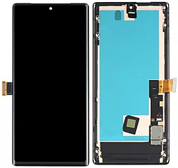 Дисплей Google Pixel 6 Pro с тачскрином и рамкой, оригинал, Black - фото Дисплей Google Pixel 6 Pro с тачскрином и рамкой, оригинал, Black