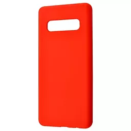 Чехол Wave Full Silicone Cover для Samsung Galaxy S10 Plus Red