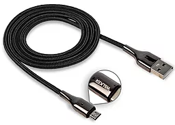 USB Кабель Walker C930 Intelligent 3.1A micro USB Cable Black