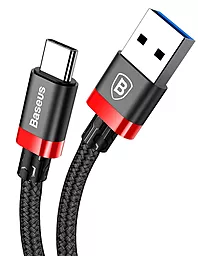 Кабель USB Baseus Golden Belt USB Type-C Cable Black/Red (CATGB-A19) - миниатюра 3