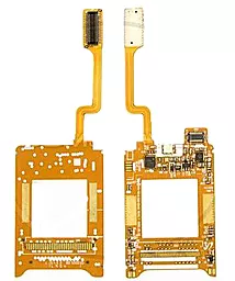 Шлейф Samsung E640 с компонентами - фото Шлейф Samsung E640 с компонентами