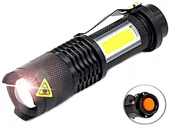 Ліхтарик акумуляторний Shustar S-002-COB XPE - фото Ліхтарик акумуляторний Shustar S-002-COB XPE