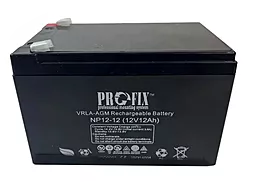 Аккумуляторная батарея ProFix VRLA-AGM 12V 12Ah (NP12-12)