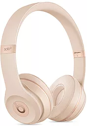 Навушники Beats by Dr. Dre Solo 3 Wireless Matte Gold (MUH42) - мініатюра 6