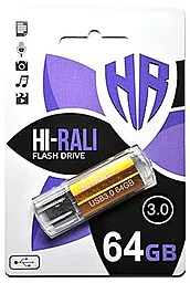 Флешка Hi-Rali Corsair 64GB USB 3.0 (HI-64GB3CORBR) Bronze - фото Флешка Hi-Rali Corsair 64GB USB 3.0 (HI-64GB3CORBR) Bronze