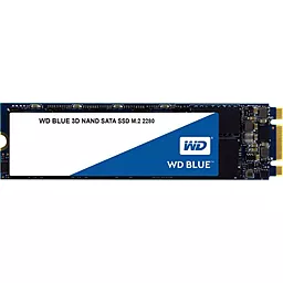 SSD Накопитель Western Digital Blue 250 GB M.2 2280 SATA 3 (WDS250G2B0B) - фото SSD Накопитель Western Digital Blue 250 GB M.2 2280 SATA 3 (WDS250G2B0B)