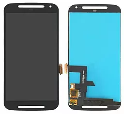 Дисплей Motorola Moto G2 (XT1062, XT1063, XT1064, XT1068, XT1069) с тачскрином, Black - фото Дисплей Motorola Moto G2 (XT1062, XT1063, XT1064, XT1068, XT1069) с тачскрином, Black