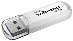 Флешка Wibrand Marten 64GB White (WI3.2/MA64P10W) - фото Флешка Wibrand Marten 64GB White (WI3.2/MA64P10W)