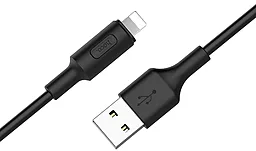 Кабель Hoco X25 Soarer Сharging USB-A - Lightning 10w 1м cable Black - миниатюра 4 Кабель Hoco X25 Soarer Сharging USB-A - Lightning 10w 1м cable Black - миниатюра 4