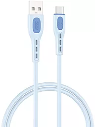 Кабель XO NB280 Jian Yan USB-A - micro USB 15w 3a 1м cable Blue (6920680858682) - фото Кабель XO NB280 Jian Yan USB-A - micro USB 15w 3a 1м cable Blue (6920680858682)