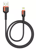 Сетевое зарядное устройство с быстрой зарядкой Powermax Fast Charger QC 3.0 18W + Alpha Lightning USB Cable Set White / Black - миниатюра 3