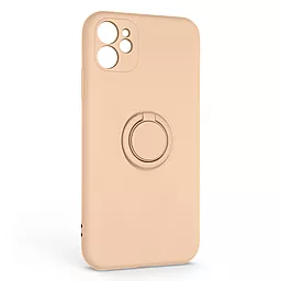 Чехол ArmorStandart Icon Ring для Apple iPhone 11  Pink Sand (ARM68644)