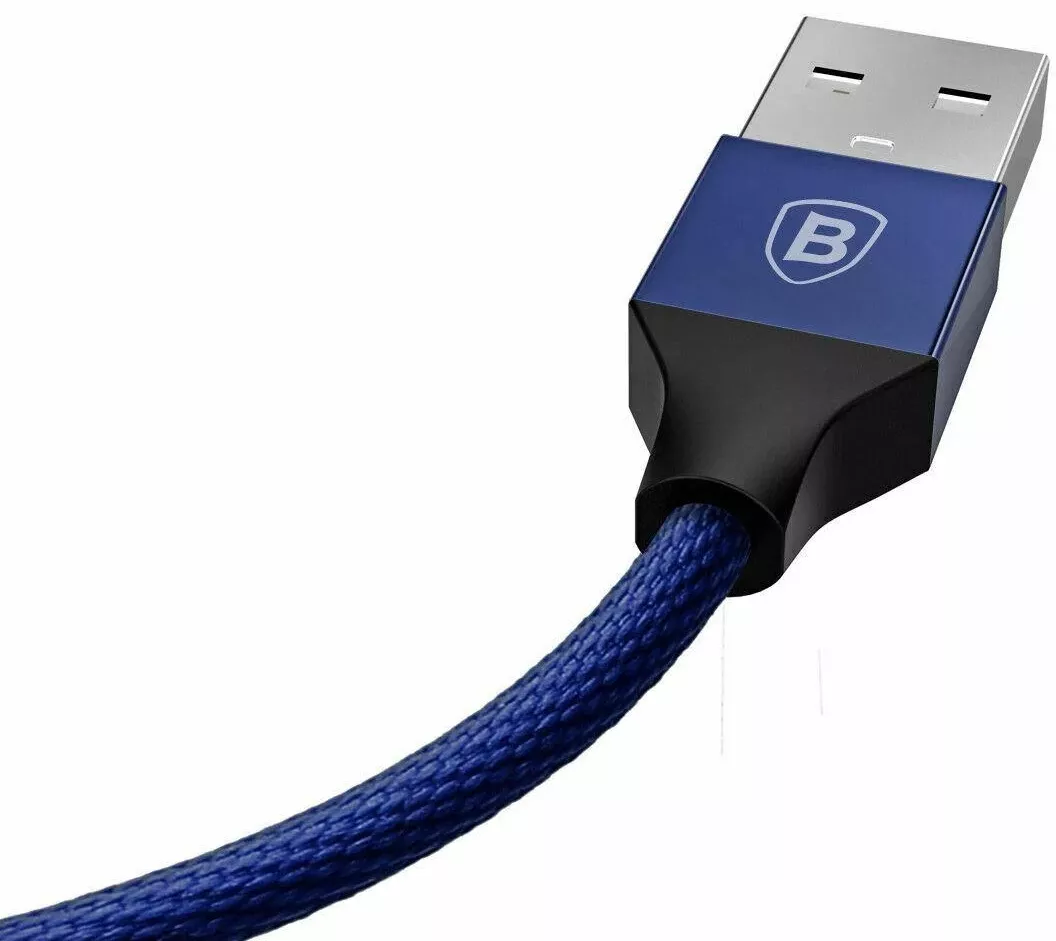 Кабель Baseus Yiven USB-A - Lightning 10w 1.2м cable Blue (CALYW-13) - фото 3