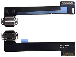 Нижний шлейф Apple iPad Mini 4 / iPad Mini 5 с разъемом зарядки и компонентами, Original Black - фото Нижний шлейф Apple iPad Mini 4 / iPad Mini 5 с разъемом зарядки и компонентами, Original Black