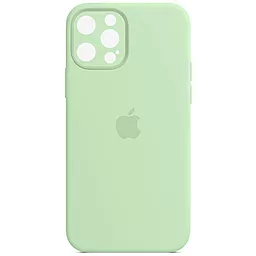 {"ru": "Чехол", "uk": "Чохол"} Silicone Case Full Camera для Apple iPhone 14 Pro Pistachio