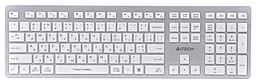 Клавиатура A4Tech Fstyler FBX50C White - фото Клавиатура A4Tech Fstyler FBX50C White