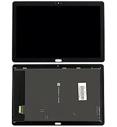 Дисплей для планшету Huawei MediaPad T5 10 (з отвором під кнопку) + Touchscreen Black - фото Дисплей для планшету Huawei MediaPad T5 10 (з отвором під кнопку) + Touchscreen Black