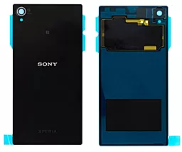 Задняя крышка корпуса Sony Xperia Z1 C6902 L39h / C6903 со стеклом камеры Original Black - фото Задняя крышка корпуса Sony Xperia Z1 C6902 L39h / C6903 со стеклом камеры Original Black