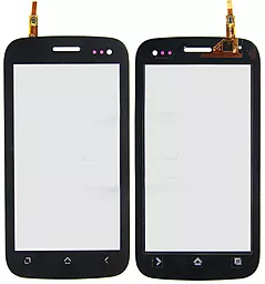 Сенсор (тачскрин) Fly IQ450 Quattro Horizon 2 (original) Black - фото Сенсор (тачскрин) Fly IQ450 Quattro Horizon 2 (original) Black