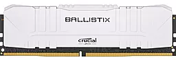 Оперативная память Crucial DDR4 8GB 3600MHz Ballistix (BL8G36C16U4W) White