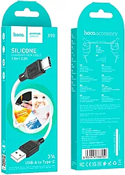 Кабель Hoco X90 Cool Silicone USB-A - Type-C 15w 3a 1м cable White - мініатюра 5 Кабель Hoco X90 Cool Silicone USB-A - Type-C 15w 3a 1м cable White - мініатюра 5