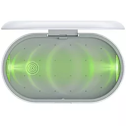 Ультрафіолетовий стерилізатор Usams US-ZB138 Portable UV Disinfection Box + Wireless Charging - мініатюра 2