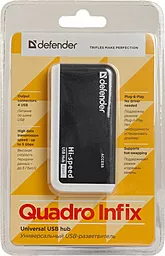 USB хаб Defender QUADRO INFIX (83504) - миниатюра 5
