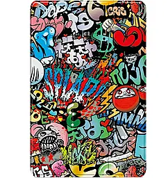 Чехол для планшета BeCover Smart Case для Samsung Galaxy Tab S11 SM-X730/X736 Graffiti (714655) - фото Чехол для планшета BeCover Smart Case для Samsung Galaxy Tab S11 SM-X730/X736 Graffiti (714655)