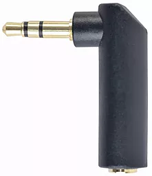 Аудіо перехідник Cablexpert mini Jack 3.5 mm M/F black (A-3.5M-3.5FL) - мініатюра 2