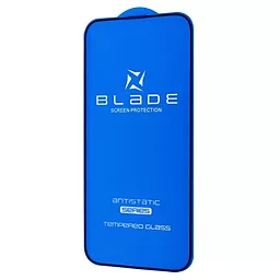 Защитное стекло Blade Antistatic Series Full Glue для Apple iPhone 14 Pro Max, 15 Plus, 16 Plus Black - фото Защитное стекло Blade Antistatic Series Full Glue для Apple iPhone 14 Pro Max, 15 Plus, 16 Plus Black