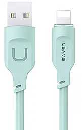 Кабель Usams US-SJ565 USB-A - Lightning 12w 2.4a 1.2м cable Green (US-SJ565) - фото Кабель Usams US-SJ565 USB-A - Lightning 12w 2.4a 1.2м cable Green (US-SJ565)