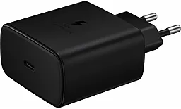 Сетевое зарядное устройство с быстрой зарядкой Samsung 45w PD USB-C Original charger black (EP-TA845XBEGCN)