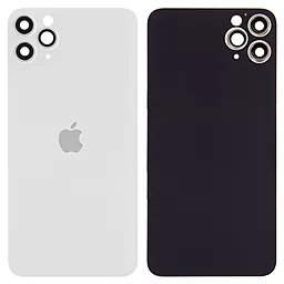 Задняя крышка корпуса Apple iPhone 11 Pro Max со стеклом камеры Original Silver