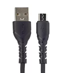 Кабель Proda PD-B47m USB-A - micro USB 15w 3a 1м cable Black