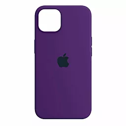 {"ru": "Чехол", "uk": "Чохол"} Silicone Case Full для Apple iPhone 15 Pro Max Grape