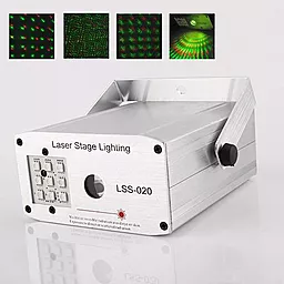 Гірлянда Laser Stage Лазерная цветомузыка Lighting LSS-020