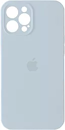 Чехол Silicone Case Full Camera for Apple IPhone 12 Pro Light Blue