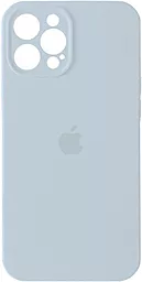 {"ru": "Чехол", "uk": "Чохол"} Silicone Case Full Camera for Apple iPhone 12 Pro Light Blue