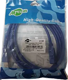 Кабель ATcom USB 3.0 AM/AF 0.8 м blue (11202) - миниатюра 4 Кабель ATcom USB 3.0 AM/AF 0.8 м blue (11202) - миниатюра 4
